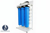 Commercial Grade Reverse Osmosis + Deionization (RO/DI) Water Filtration System | 300 GPD with Booster Pump | 0 TDS